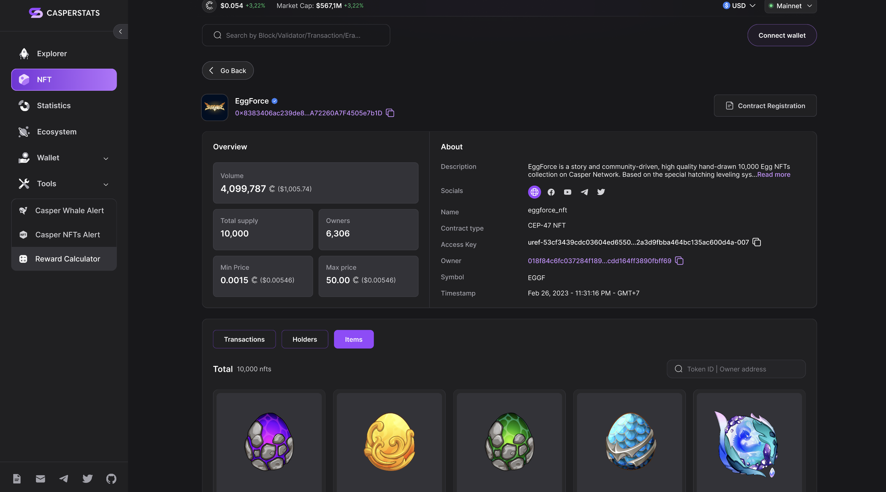 Casperstats | Blockchain Explorer - Image 7